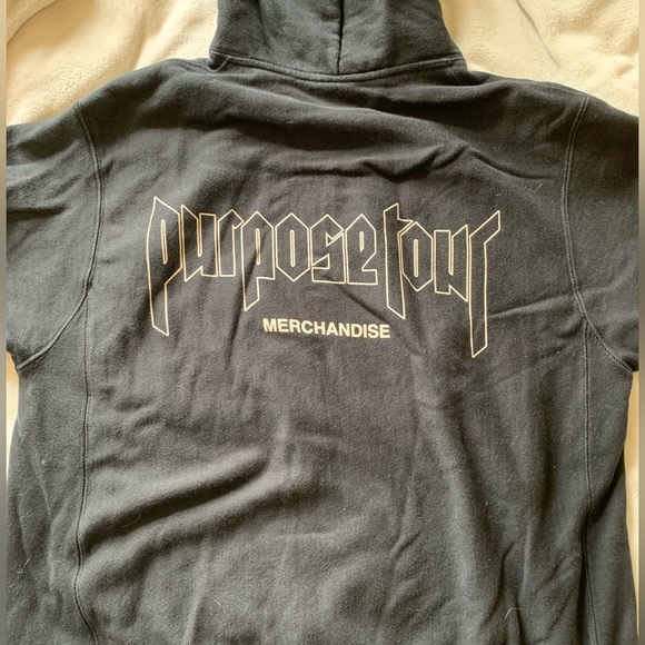 Vintage Champion The Purpose World Tour 2016 Hoodie - Picture 2 of 5